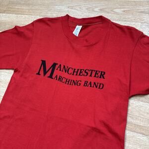 Vintage 1950s Rifle River Area T Shirt Mens As Is White Distressed Velva Sheen